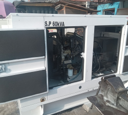 60KVA PERKINS SOUNDPROOF GENERATOR