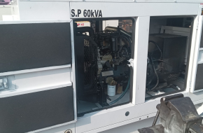 60KVA PERKINS SOUNDPROOF GENERATOR