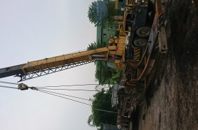 50ton motor crane