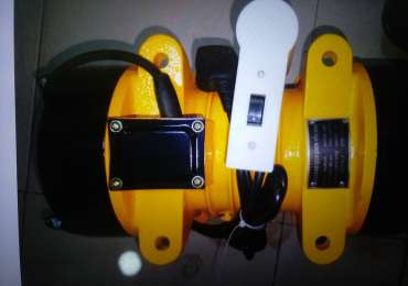 Single phase block molding vibrator machine