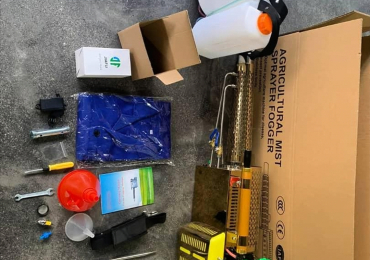 Spraying machine