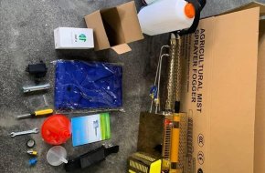Spraying machine