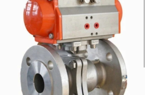 Ball value/actuator ball value traded and flange