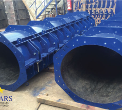 HEAVY DUTY ROUND COLUMN MOULD (450MM DIA X 3000MM HEIGHT).