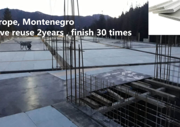 PVC slab formwork (Re-use 80-100times)